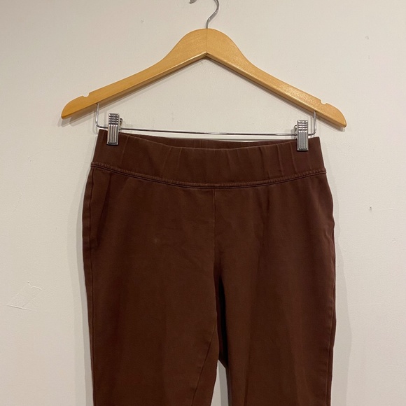 Land's End Brown Cropped Leggings - Picture 2 of 3